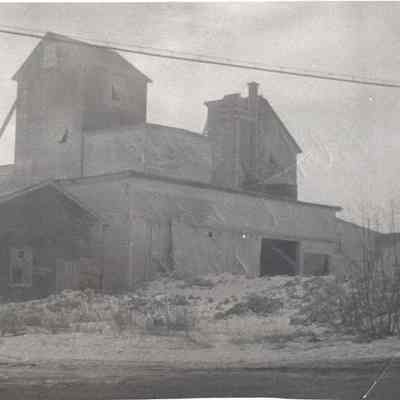 A photo of the Felspar Mill in Topsham. 2/1957