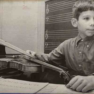 A photo view of Mark Silberger. 10/14/1969.