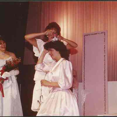 A color photograph of the 1985-86 Miss Brunswick Patricia Stuart.