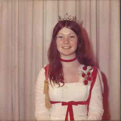 Debra Jellison 1974-75 Brunswick Teen Queen.