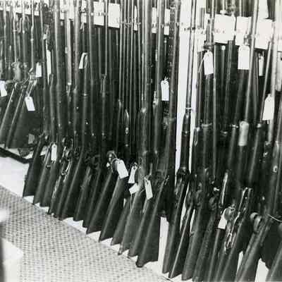 Guns Confiscated by the Police Department
