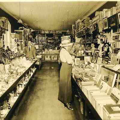 F. W. Chandler (college) bookstore interior