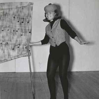 For her talent Phyllis will present a jazz routine to the music of "Nola"