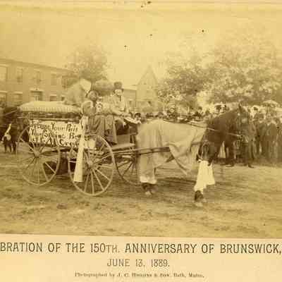 G.N. Crane Float, 150th Anniversary of Brunswick