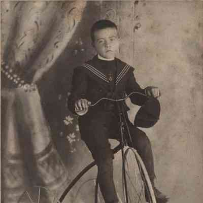 Young Boy on a Tricycle