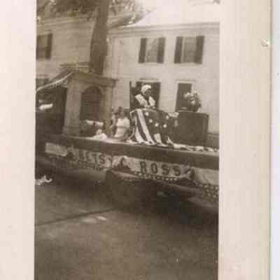 Float in Brunswick Bi-Centennial parade 1939