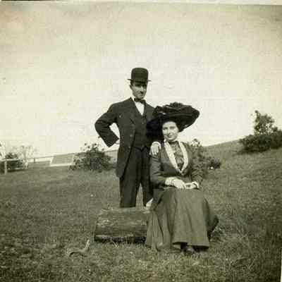Ludger Ouellette and Roseanna Fortin