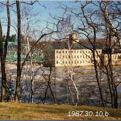 Frank J. Wood Bridge, 1987 flood