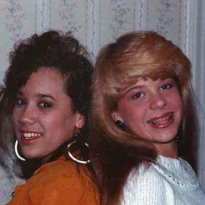 Lisa Kelly and Autumn Ison at home.