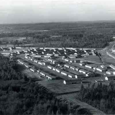 Aerial View of Brunswick Naval Air Station Topsham Annex