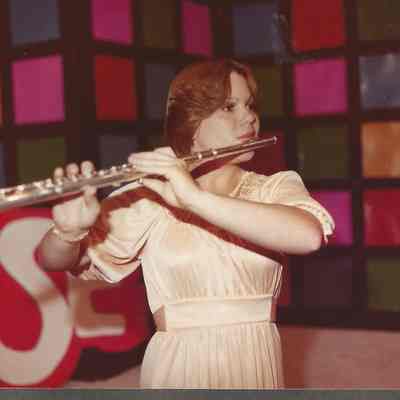 Contestant #9 Barbara Morgan playing "Tonight" on her flute