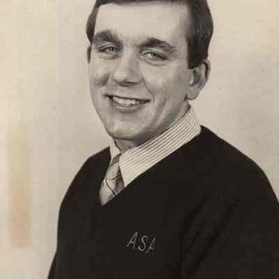 A photo view of George Levesque. 1/8/1985.