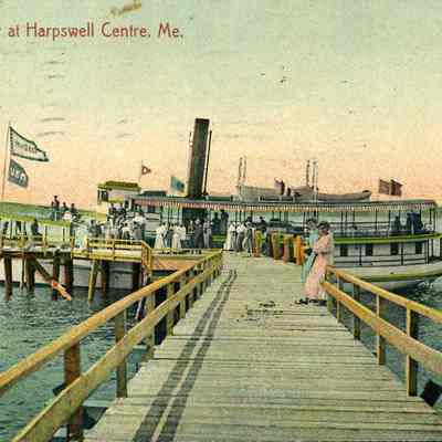 Steamer at Harpswell