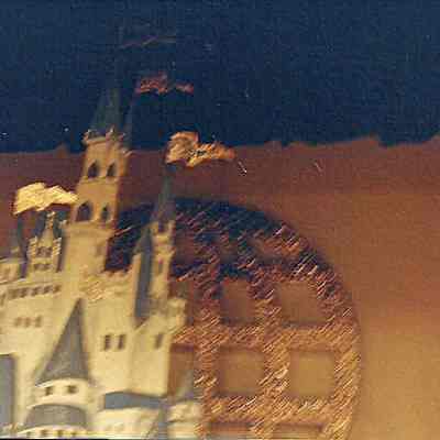 the Disney Castle.