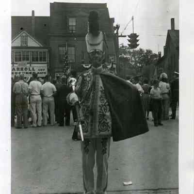Robert Emmons, Drum Major, on Maine Street