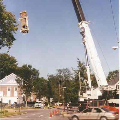 Crane and Steeple during Restoration