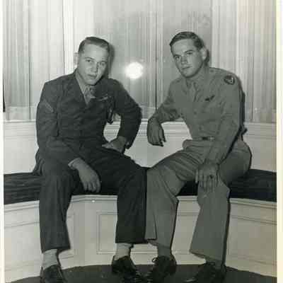Roger and Larry Pinette