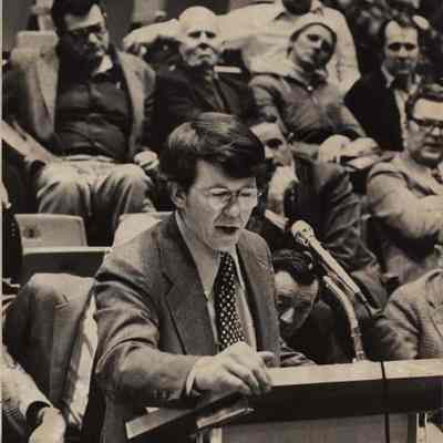 A photo view of John Wohaupter. 3//14/1975.