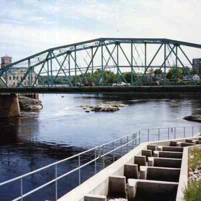 A photo of the CMP Fishway. c.1990