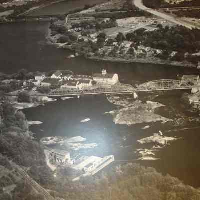 Frank J. Wood Bridge., 1961 aerial
