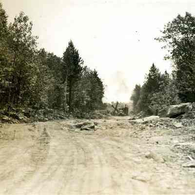 Construction of the Lisbon Road Topsham