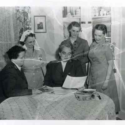 5 Gray Ladies from Brunswick Red Cross