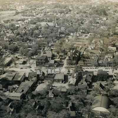 Aerial View of Downtown Brunswick