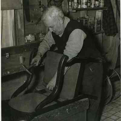 Freddie Tetu at Work in the Verney Mill