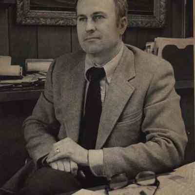 A photo view of Robert L. Morrell. 4/10/1974.