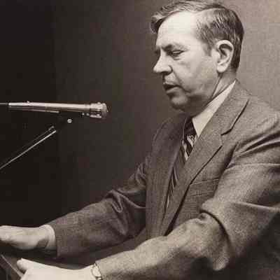 A photo view of Elwin W. Thurlow. 4/29/1980.