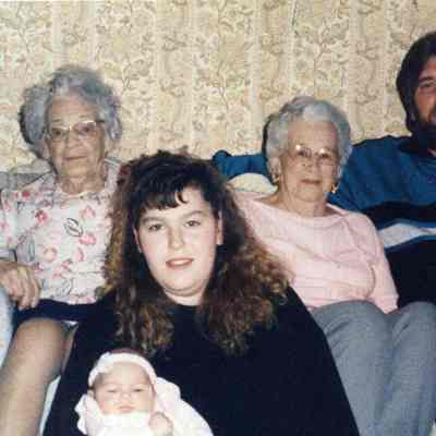 Five Generations of the Courson/Hyde Family