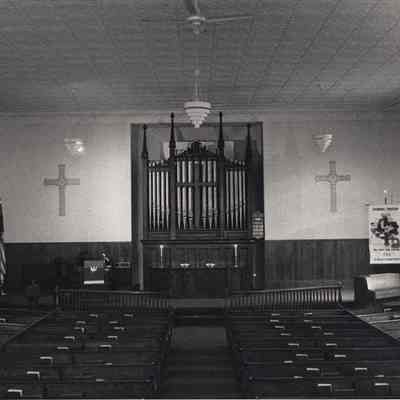 Organ at the United Methodist Church