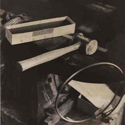 A photo view of some jewelers tools. 2/27/1975.