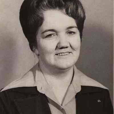 A photo view of Rev. Marilyn E. Parker. 10/19/1979.