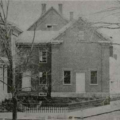 A photo of the Skolfield/Whittier House.1857.