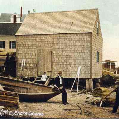 Shore Scene, West Side of Harpswell Neck, South Harpswell