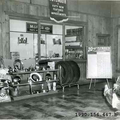 Interior of Ouellette Motors