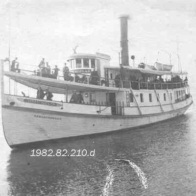 A photo of the Steamer Sebascodegan.