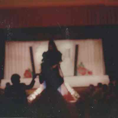 Lisa Kelly on the ramp.