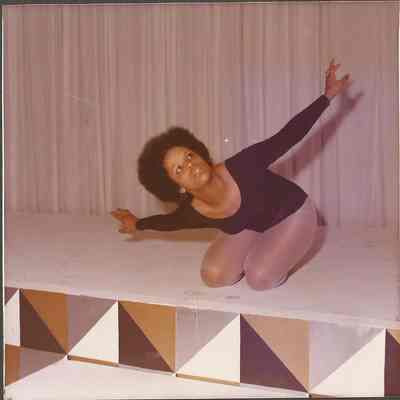 Contestant #8 Diana Johnson practicing her dance routine