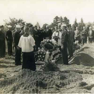 Funeral at St. John's Cemetery