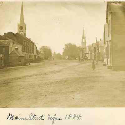 Maine Street looking south