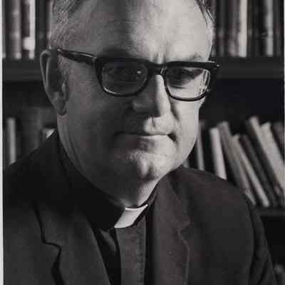 A photo view of Very Rev. Omer St. Onge, S.M.