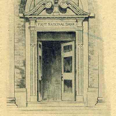 The First National Bank.