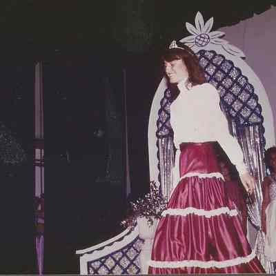 A color photograph of Brunswick Teen Queen 1981 Holly Swanson