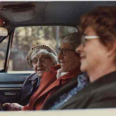 Three Ladies in a Car