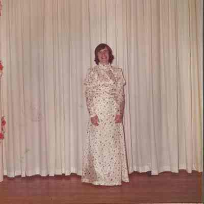 Contestant #2 Tami Gustafson at the Teen Queen Ball.