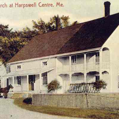 Store and Church at Harpswell