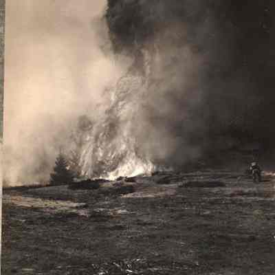 Hillside to Base Fire