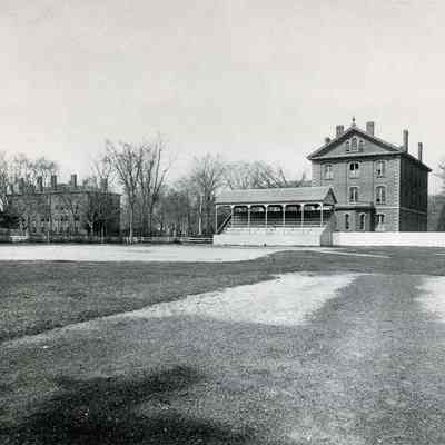 A photo of the Delta, Bowdoin College.
